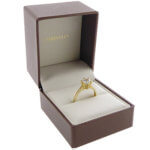 Christian 14 karaat gouden ring met zirkonia