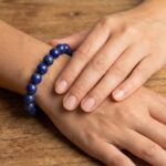 Christian Lapis Lazuli armband