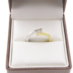 Christian bicolor fantasie zirkonia ring
