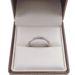 Christian wit gouden torsring