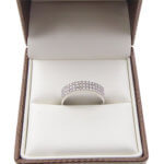 Wit gouden zirkonia ring