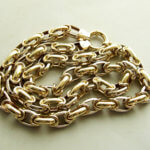 14 karaat bicolor collier