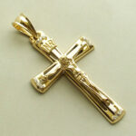 Bicolor gouden kruis