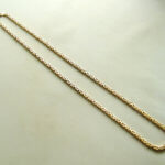 Christian geel gouden koningsketting