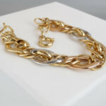 Ovalen tricolor armband