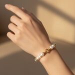 Zoetwaterparel armband