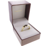 14 karaat geel gouden ring met onyx