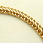 14 karaat occasion gouden schakelarmband
