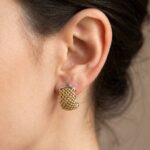 14 karaat gouden steker oorbellen