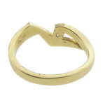 Atelier Christian geel gouden ring met diamant
