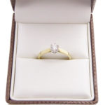 Christian bicolor gouden verlovingsring