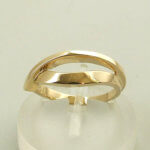 Christian geel gouden ring
