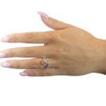 Christian geel gouden zirkonia ring