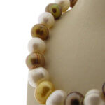 Christian gekleurde parel collier