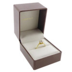 Christian gouden ring solitair met zirkonia