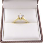 Christian solitair ring met zirkonia