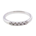 Christian wit gouden alliance ring