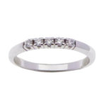 Christian wit gouden alliance ring