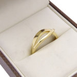 Geel gouden ring zonder steen