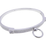 Zilveren Christian slavenarmband