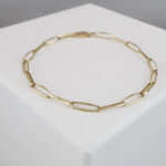 14 karaat gouden closed forever armband