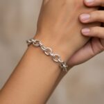 Zilveren jasseron armband