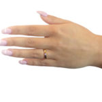 Christian bicolor gouden ring