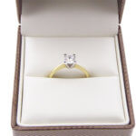 Christian gouden ring met zirkonia