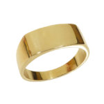 Gouden cachet ring