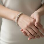Christian zilveren armband met losse schakels