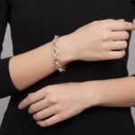 Zilveren jasseron armband