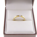 Christian bicolor gouden ring