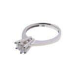 Christian wit gouden zespoots ring