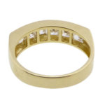 Gouden zirkonia ring