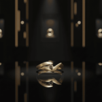 Atelier Christian geel gouden ring met diamant