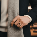 14 karaat heren gouden cachet ring