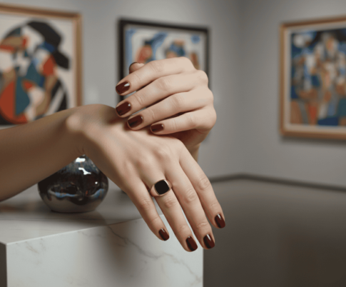 Christian gouden onyx ring