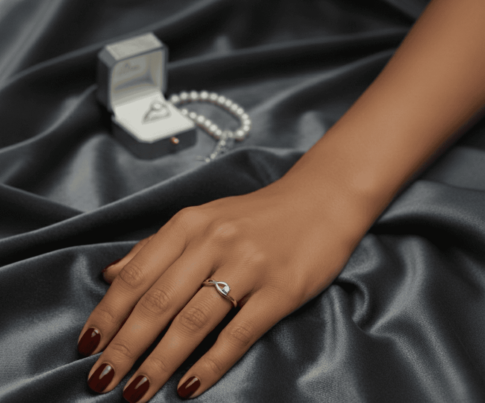 Atelier Christian bicolor ring met briljant