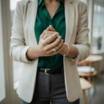 Christian bicolor gouden ring met briljant