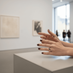 Gouden ring met lapis lazuli