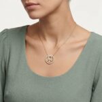 Gouden zirkonia sterren hanger