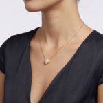 14 karaat gouden ketting hart