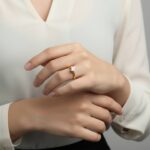 Christian solitair ring met zirkonia