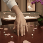 Wit gouden Christian diamanten ring