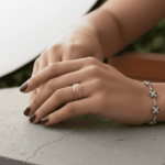 Geel gouden fantasie ring