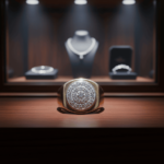 Bicolor gouden diamanten babyring