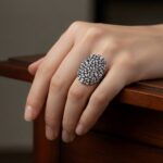 Zilveren zirkonia ring