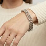 Zilveren Christian gourmette armband