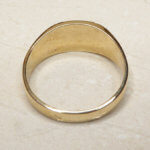 Christian 14 karaat geel gouden cachet ring