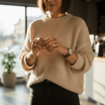 Wit gouden ring met briljant geslepen diamant